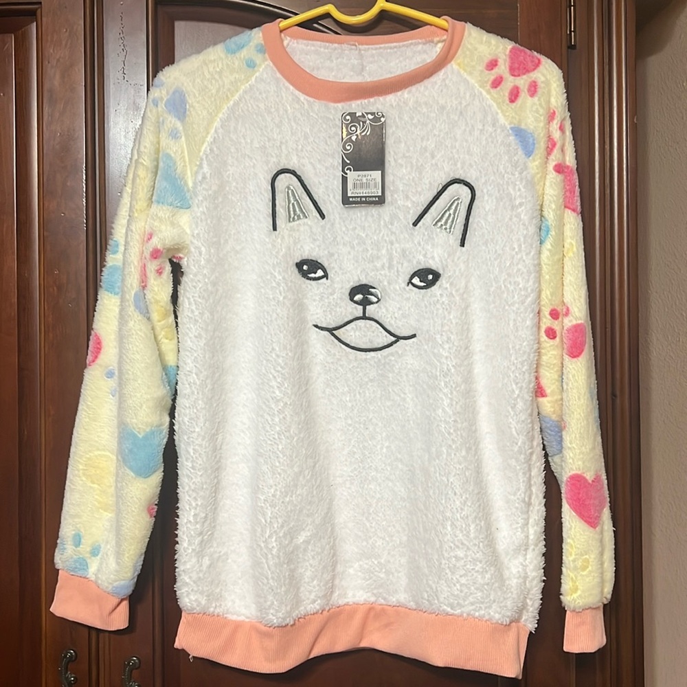 NWT GM FASHION USA pajama set Pastel colors Size M/L